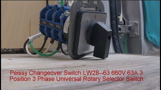 Best Change over Switch 1 Power Source 2 Loads Van Conversion Check it out [upl. by Andrade]