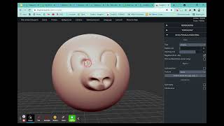 Use SculptGL to design a 3D character [upl. by Annekim]