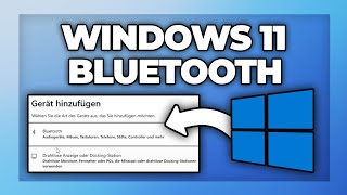 Windows 11 Bluetooth aktivieren  geht nicht [upl. by Atiroc]