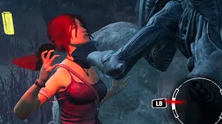 Survivor Gameplay  vs Xenomorph  Nostromo Wreckage  No Commentary  Dead by Daylight [upl. by Sibel]