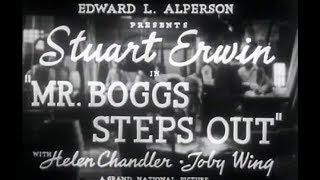 Comedy Movie  Mr Boggs Steps Out 1938 [upl. by Sowell]