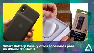 Smart Battery Case y otros accesorios para el iPhone XS Max  HaulTech en español [upl. by Anaiad]