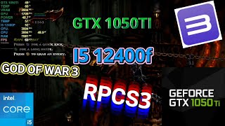 GOD OF WAR 3  RPCS3 EMULATOR  INTEL CORE I5 12400F GTX1050TI [upl. by Semreh]