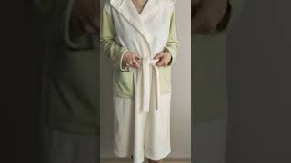 Bathrobe Tutorial shorts [upl. by Eileen]