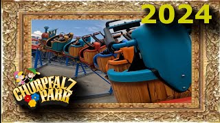 Familie Launch Coaster  onride  Churpfalzpark  2024 [upl. by Kathi511]