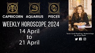 Part 04 Weekly Horoscope 2024  14 April to 21 April [upl. by Anayhd814]