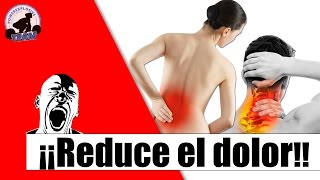 REDUCE EL DOLOR LUMBAR Y DOLOR CERVICAL CON ESTOS EJERCICIOS [upl. by Karlin242]