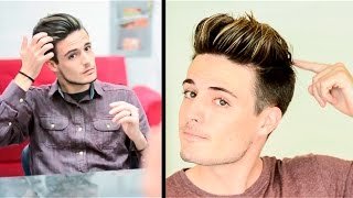 How to deal with Cowlicks  Mens Hair Tips and Tricks  3 Hairstyle Tips [upl. by Nerta]