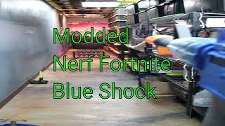 Modded Nerf Fortnite Blue Shock Performance [upl. by Shelman]