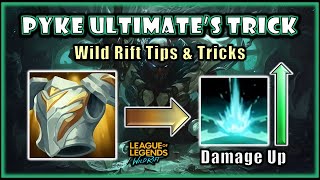 Pykes Ultimate Execution Damage Trick  Wild Rift Tips amp Tricks [upl. by Winola711]