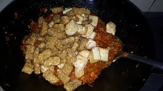 Masak Sambal Tahu Tempe dan Udang [upl. by Edelsten191]