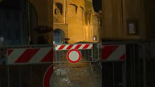 🌧️ 🌊 Hochwasser nun auch in Italien 😔 shorts flood wetteronline [upl. by Nryhtak822]