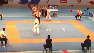 Ushiro Geri amp Ren Zuki  13th SKIF WCH 2019  Hiyori Kanazawa  Ushiro Geri amp Ren Zuki [upl. by Atiluap]