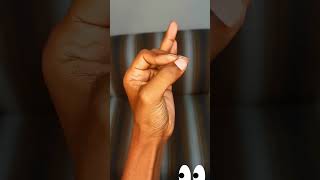 Simple Finger Hand Exercise for Long term Memory🫰😍 yoga handexercise memory [upl. by Dibru]