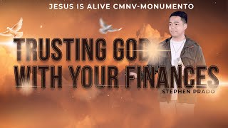 Trusting God WIth Your Finances  Stephen Prado [upl. by Relyuhcs]