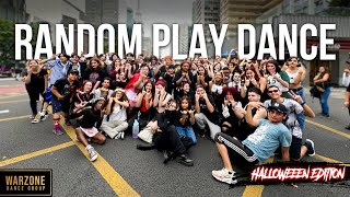 KPOP IN PUBLIC CHALLENGE RANDOM PLAY DANCE HALLOWEEN EDITION in SÃO PAULO BRAZIL by WARZONE [upl. by Rednaskela265]