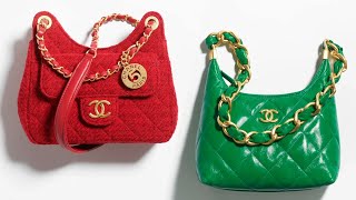 CHANEL METIERS DART COLLECTION 202324 ❤️ CHANEL HOBO BAGS [upl. by Larissa]