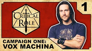 Arrival at Kraghammer  Critical Role VOX MACHINA  Episode 1 [upl. by Ber156]