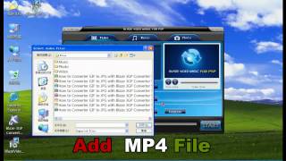 How to converter MP4 to PSPMP4 with Blaze PSP Converter Suite [upl. by Llertniuq]