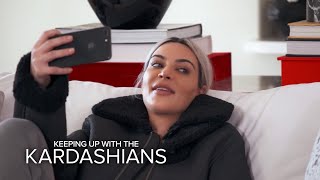 KUWTK  Kim Kardashian West Recruits a Selfie Assistant  E [upl. by Miza]