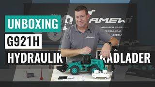 Hydraulik Radlader G921H im Maßstab 116 ferngesteuert  Unboxing amp Funktionen  Neuheit 2022 [upl. by Faustine]