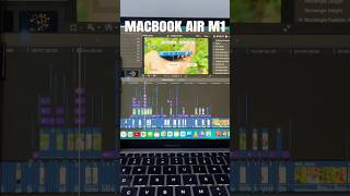 MacBook Air M1 FCP Export Speed Test  FinalCut Pro Export Test shorts [upl. by Enajharas]