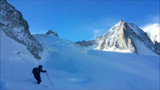 vallee blanche chamonix ski guide [upl. by Barris]