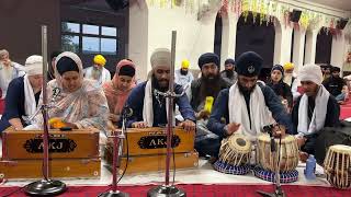 Monday Evening  Novellara Smagam 2024 akjmoments singh akjlive kirtan akj smagam [upl. by Elleinnod]