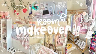 cozy room makeover ☁️🌿 ikea aliexpress haul building  decorating [upl. by Valentina417]