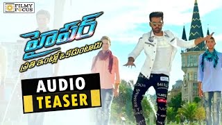 Hyper Musical Glimpse Teaser  Ram Raashi Khanna  Filmyfocuscom [upl. by Adekam548]