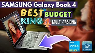 Samsung Galaxy Book 4 Laptop Review In Hindi  13th Gen Core i3  512GB SSD  Windows 11 Under ₹40k [upl. by Levan907]