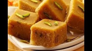 Besan and suji barfi recipe in hindi [upl. by Mailli205]