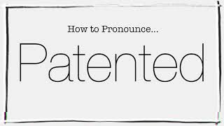 How to Pronounce Patented in English British UK  How to Say Patented  Pronunciation of Patented [upl. by Adnalram]