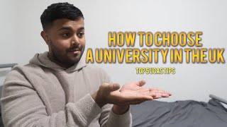 How To Choose A University UK  UCAS Application Guide 2022 Entry [upl. by Yessak]