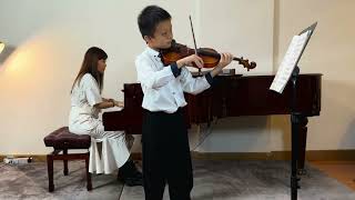 Sora Ikeda ABRSM 2024 Violin Grade 8 exam Merit Irene Chan piano accompaniment [upl. by Nisbet]