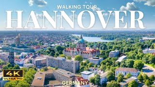 Hannover  2024 Germany in 4k HDR walking tour DOLBY VISION [upl. by Yajeet]