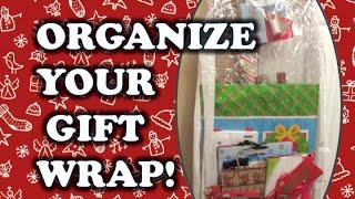 BUDGET WRAPPING PAPER ORGANIZATION [upl. by Huntlee]