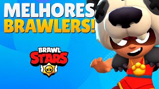 MELHORES BRAWLERS DO NOVO META 🔥 [upl. by Norod]