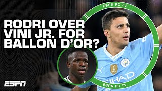 Should Rodri win the Ballon dOr OVER Vini Jr 🤔 Jan Aage Fjortoft says He has my vote  ESPN FC [upl. by Yboc630]