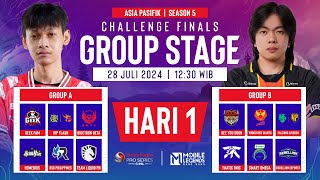 🔴 ID AP MLBB  Snapdragon Mobile Challenge Finals Group Stage  Season ke5 Hari ke1 [upl. by Eecal177]