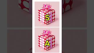 S vs A two gift challenge 🎁viralvideo gift youtubeshorts [upl. by Anar]