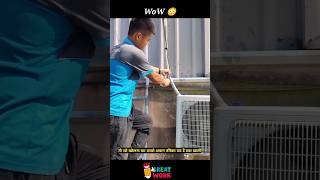 Split Air Conditioner Drain issue shorts shots ashortvideo [upl. by Amein]