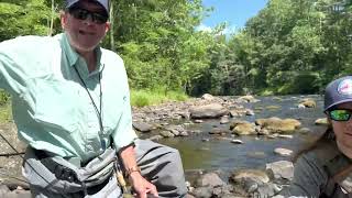 Fly fishing Farmington river [upl. by Odlonyer843]