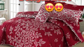 New Bed Sheet Designs 2024 For Sal Latest Luxury Bed Sheets  Bridal Bedsheets  Designer Dresses [upl. by Aicilegna]