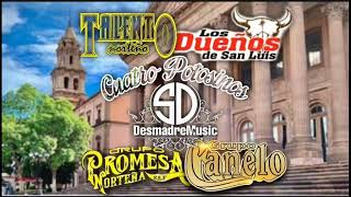 Talento Norteño Los Dueños de San Luis Grupo Canelo Promesa Norteña 🪗🎷🎶 4 Potosinos Mix [upl. by Larrie]