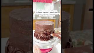 Receta de Cremoso de Chocolate recetasfaciles tipspasteleria cake [upl. by Karlotte]