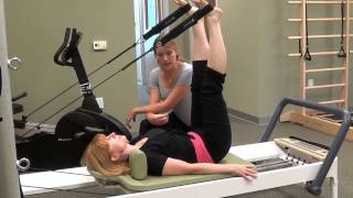 Core Exercises on the Pilates Reformer [upl. by Eiddal]