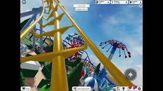 Recreating the Corkscrew coaster at Valleyfair in Theme Park Tycoon 2 [upl. by Krischer]