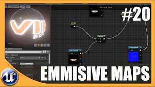 Unreal Engine 4 Beginner Tutorial Series  20 Emmisive Maps [upl. by Zita856]