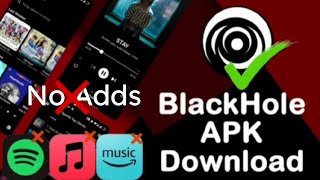 Black hole music app  no add  musicapp blackhole [upl. by Kline585]